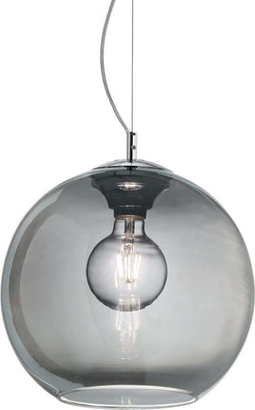 Sospensione-Moderna-Nemo-Metallo-Fumè-1-Luce-E27-D40Cm