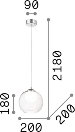 Sospensione-Moderna-Nemo-Metallo-Rame-1-Luce-E27-D20Cm