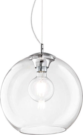 Sospensione-Moderna-Nemo-Metallo-Trasparente-1-Luce-E27-D40Cm