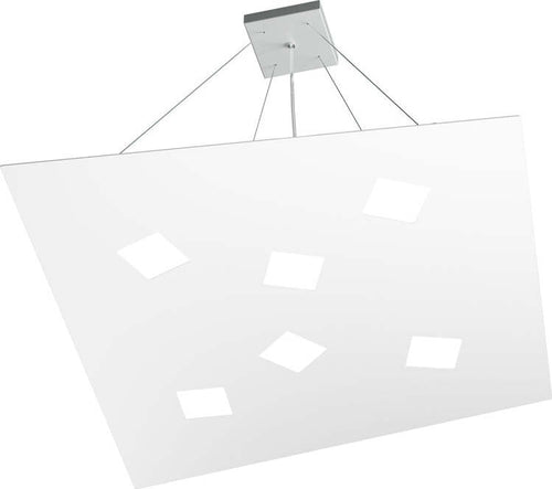 Sospensione-Moderna-Note-Metallo-Bianco-6-Luci-Gx53