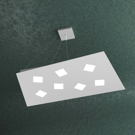 Sospensione-Moderna-Note-Metallo-Grigio-7-Luci-Gx53