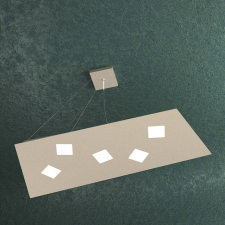 Sospensione-Moderna-Note-Metallo-Sabbia-5-Luci-Gx53