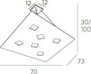Sospensione-Moderna-Note-Metallo-Sabbia-6-Luci-Gx53