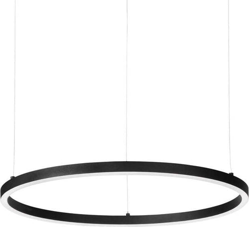 Sospensione-Moderna-Oracle-Alluminio-Materie-Plastiche-Nero-Led-29W-3000K