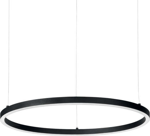 Sospensione-Moderna-Oracle-Alluminio-Materie-Plastiche-Nero-Led-32W-3000K