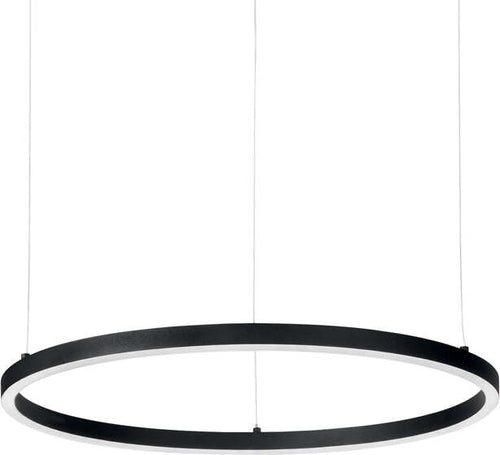 Sospensione-Moderna-Oracle-Alluminio-Materie-Plastiche-Nero-Led-32W-3000K