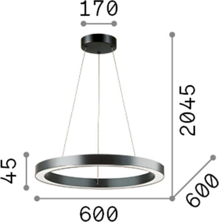 Sospensione-Moderna-Oracle-Alluminio-Plastiche-Nero-Led-33W-3000K-D60Cm