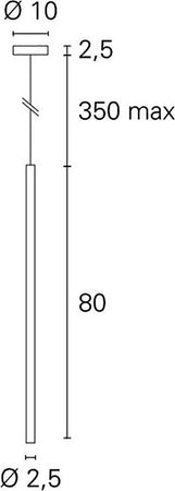 Sospensione-moderna-Pan-International-Stek-S80-LED-lampada-soffitto