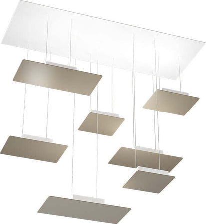 Sospensione-Moderna-Pixel-Metallo-Sabbia-7-Luci-Gx53