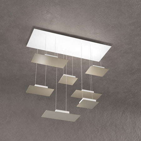 Sospensione-Moderna-Pixel-Metallo-Sabbia-7-Luci-Gx53