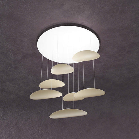 Sospensione-Moderna-Planet-Metallo-Sabbia-Bianco-7-Luci-Gx53