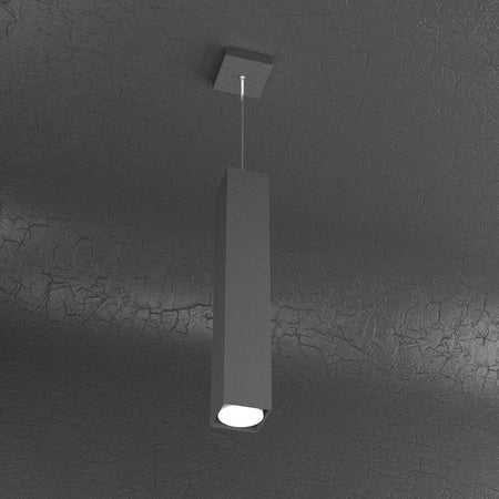 Sospensione-Moderna-Plate-Metallo-Grigio-Antracite-1-Luce-Gx53-50Cm