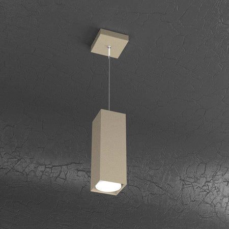 Sospensione-Moderna-Plate-Metallo-Sabbia-1-Luce-Gx53-25Cm