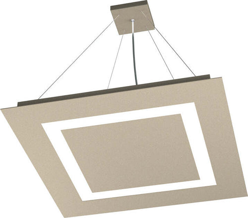 Sospensione-Moderna-Quadrata-Carpet-Metallo-Sabbia-4-Luci-2G11-58Cm