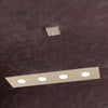 Sospensione-Moderna-Rettangolare-Area-Metallo-Sabbia-Metallo-4-Luci-Gx53
