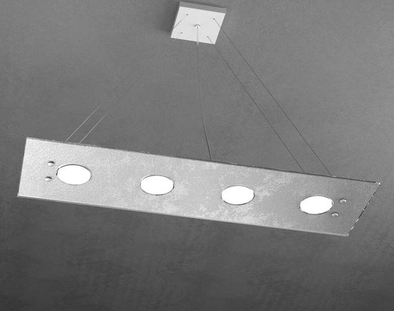 Sospensione-Moderna-Rettangolare-Path-Vetro-Foglia-Argento-4-Luci-Gx53