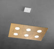 Sospensione-Moderna-Rettangolare-Path-Vetro-Foglia-Oro-6-Luci-Gx53