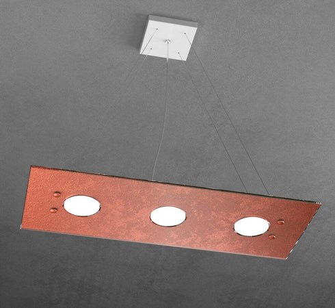 Sospensione-Moderna-Rettangolare-Path-Vetro-Foglia-Rame-3-Luci-Gx53