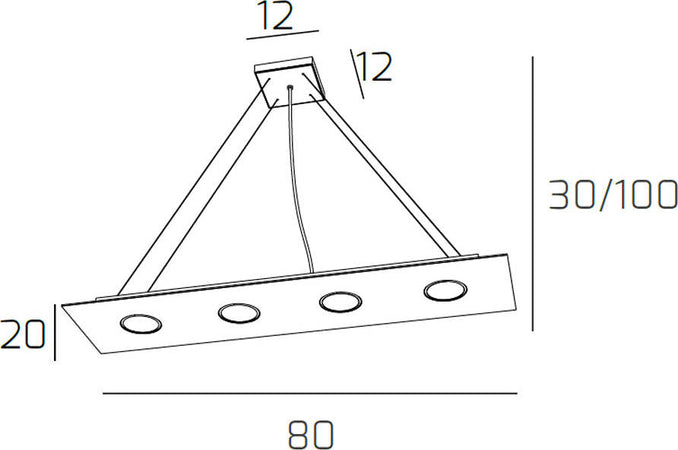 Sospensione-Moderna-Rettangolare-Path-Vetro-Foglia-Rame-4-Luci-Gx53