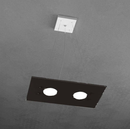 Sospensione-Moderna-Rettangolare-Path-Vetro-Marrone-2-Luci-Gx53