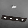 Sospensione-Moderna-Rettangolare-Path-Vetro-Marrone-4-Luci-Gx53