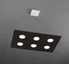 Sospensione-Moderna-Rettangolare-Path-Vetro-Marrone-6-Luci-Gx53