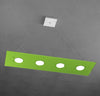 Sospensione-Moderna-Rettangolare-Path-Vetro-Verde-4-Luci-Gx53