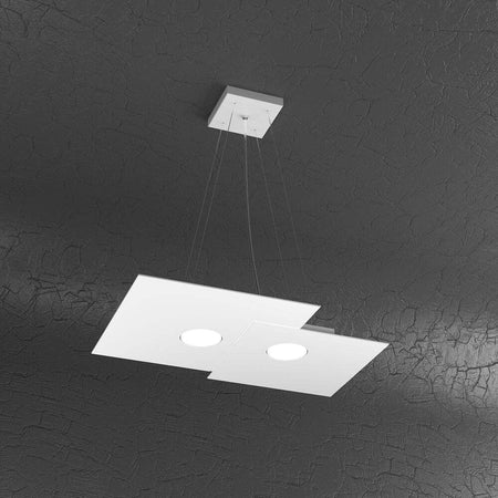 Sospensione-Moderna-Rettangolare-Plate-Metallo-Bianco-2-Luci-Gx53