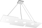 Sospensione-Moderna-Rettangolare-Plate-Metallo-Bianco-4-Luci-Gx53