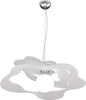 Sospensione-Moderna-Ripples-Metallo-Bianco-1-Luce-E27-D.50Cm