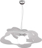 Sospensione-Moderna-Ripples-Metallo-Grigio-1-Luce-E27-D.50Cm