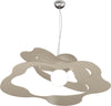 Sospensione-Moderna-Ripples-Metallo-Sabbia-1-Luce-E27-D.70Cm
