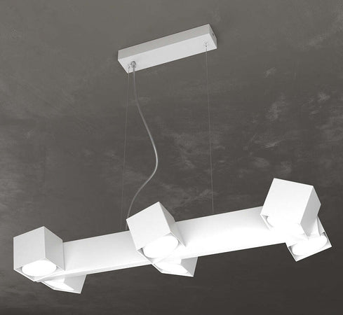 Sospensione-Moderna-Rotation-Metallo-Bianco-6-Luci-Gx53