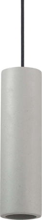 Sospensione-Moderna-Round-Oak-Metallo-Cemento-Grigio-1-Luce