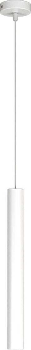 Sospensione-Moderna-Round-Tube-Metallo-Bianco-1-Luce-Gu10