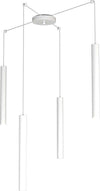 Sospensione-Moderna-Round-Tube-Metallo-Bianco-4-Luci-Gu10