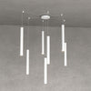 Sospensione-Moderna-Round-Tube-Metallo-Bianco-7-Luci-Gu10