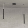 Sospensione-Moderna-Round-Tube-Metallo-Nero-2-Luci-Gu10