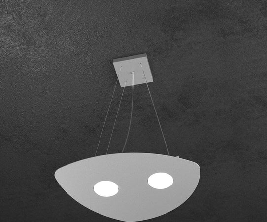 Sospensione-Moderna-Shape-Metallo-Grigio-2-Luci-Gx53