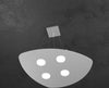 Sospensione-Moderna-Shape-Metallo-Grigio-4-Luci-Gx53