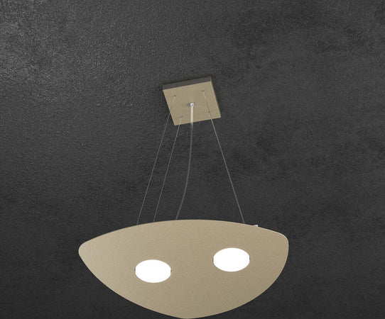 Sospensione-Moderna-Shape-Metallo-Sabbia-2-Luci-Gx53
