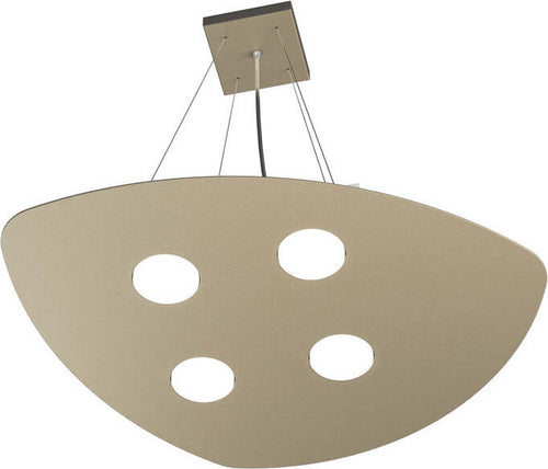 Sospensione-Moderna-Shape-Metallo-Sabbia-4-Luci-Gx53