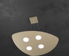 Sospensione-Moderna-Shape-Metallo-Sabbia-4-Luci-Gx53