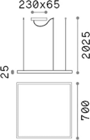 Sospensione-Moderna-Square-Oracle-Alluminio-Plastiche-Bianco-Led-41W-3000K-D70Cm
