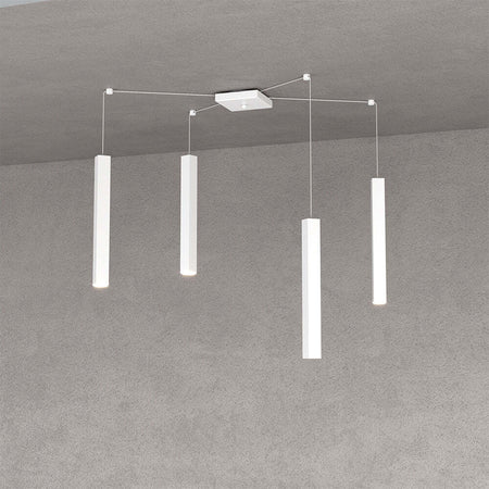 Sospensione-Moderna-Square-Tube-Metallo-Bianco-4-Luci-Gu10