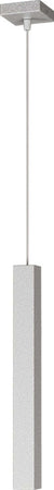 Sospensione-Moderna-Square-Tube-Metallo-Grigio-1-Luce-Gu10