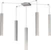 Sospensione-Moderna-Square-Tube-Metallo-Grigio-5-Luci-Gu10