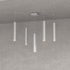 Sospensione-Moderna-Square-Tube-Metallo-Grigio-5-Luci-Gu10