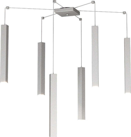 Sospensione-Moderna-Square-Tube-Metallo-Grigio-6-Luci-Gu10