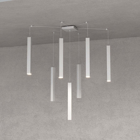 Sospensione-Moderna-Square-Tube-Metallo-Grigio-7-Luci-Gu10